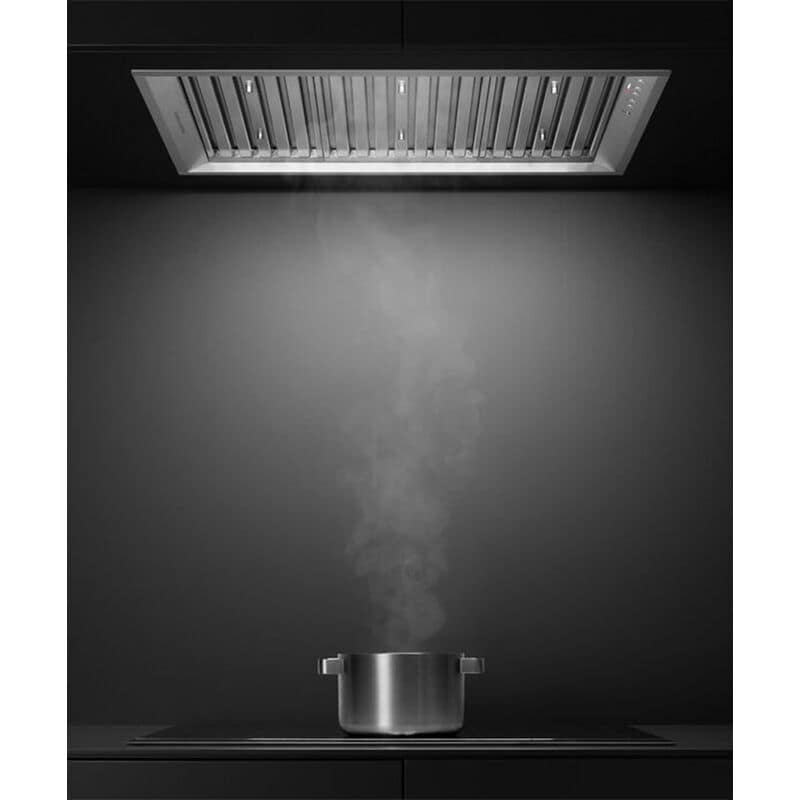Fisher & Paykel Series 9 36 in. Ducted Standard Style Range Hood with 1100 CFM, 5 Fan Speeds & 1 LED Light - Stainless Steel, , hires
