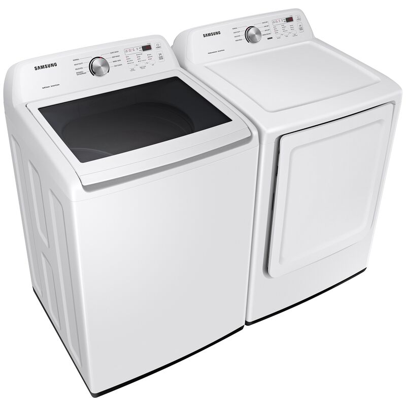 Samsung 27 in. 7.2 cu. ft. Electric Dryer with Delicate Cycle & Sensor Dry - White, , hires