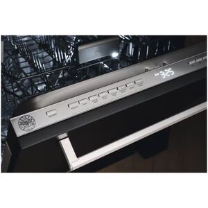 Bertazzoni 24 in. Top Control Flush-Mount Dishwasher with 39 dBA Sound Level, 3rd Rack & PowerDry Plus System - Custom Panel Ready, , hires