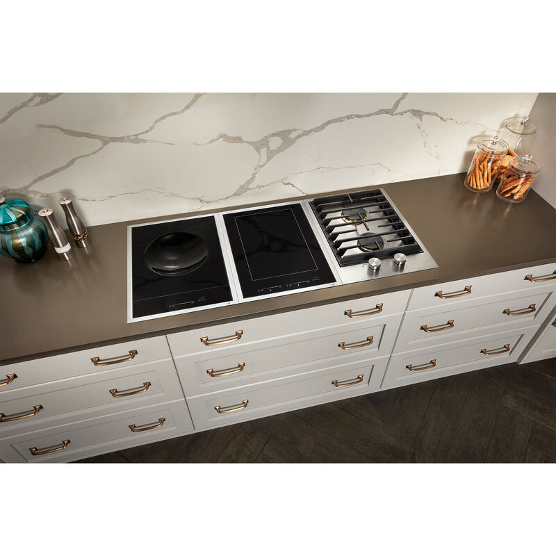 JennAir Custom 15 in. 2-Burner Induction Cooktop - Stainless Steel, , hires