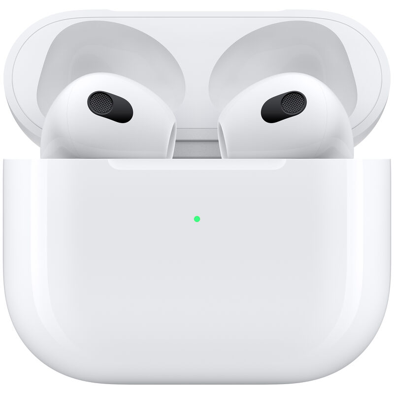 Apple - AirPods (3rd generation) with Lightning Charging Case - White, , hires