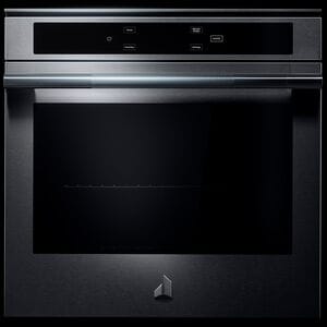 JennAir Rise 24 in. 2.6 cu. ft. Smart Electric Single Wall Oven with True European Convection - Stainless Steel, , hires