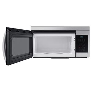 Samsung 30 in. 1.6 cu. ft. 1000W Over-the-Range Microwave with 300 CFM - Stainless Steel, Stainless Steel, hires