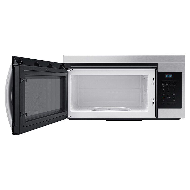 Samsung 30 in. 1.6 cu. ft. 1000W Over-the-Range Microwave with 300 CFM - Stainless Steel, Stainless Steel, hires