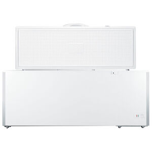 Summit Commercial Series 76 in. 19.8 cu. ft. Chest Freezer with Knob Control - White, , hires