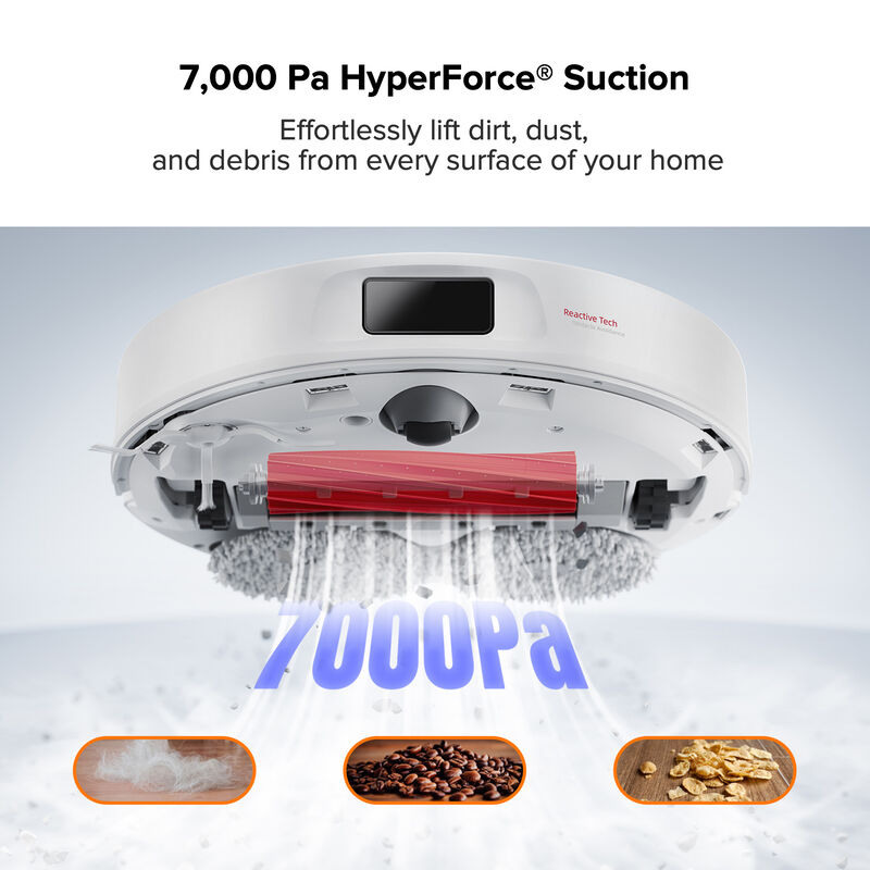 Roborock Qrevo Pro Wi-Fi Connected Auto-Empty Robotic Vacuum/Mop Combo with Voice Control, , hires