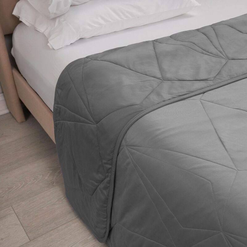 BEDGEAR Cooling Blanket Queen Size - Gray, , hires