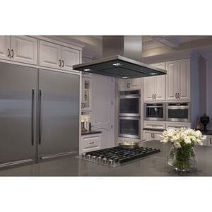 JennAir 36 in. Left-Hinged Built-In 20.9 cu. ft. Counter Depth Bottom Freezer Refrigerator - Custom Panel Ready, , hires