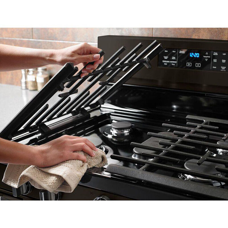 Whirlpool 30" Freestanding Gas Range with 5 Sealed Burners, Griddle, 5.