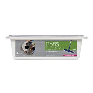 Bona Disposable Wet Cleaning Pads for Hard-Surface Floors