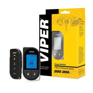 Viper DS4 Add On Remote Controls with Up to 1 Mile Range & LCD Display. Includes 1 LCD Remote & 1 Five Button Remote, , hires