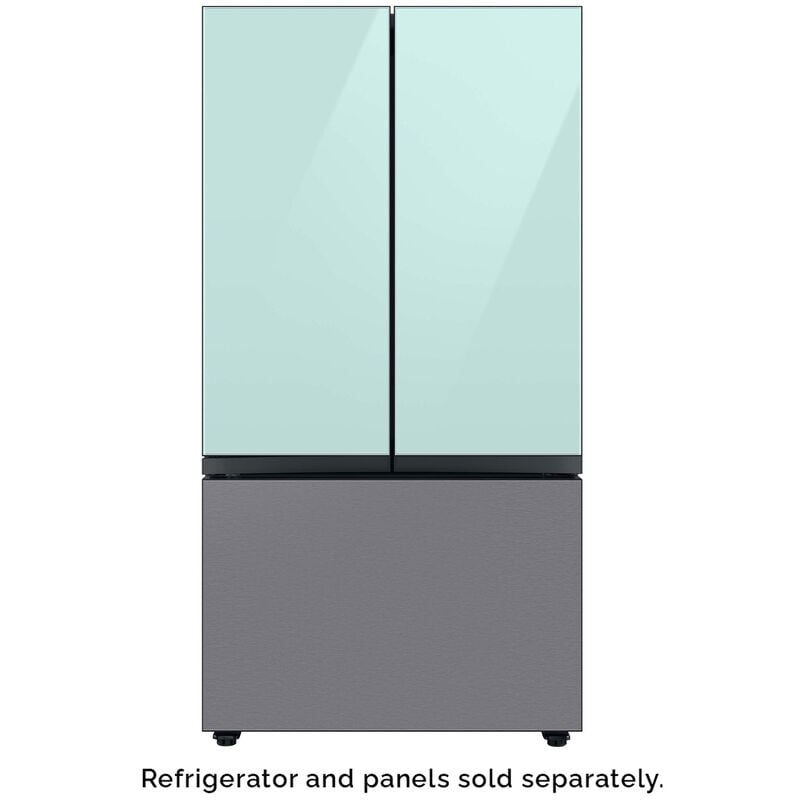 Samsung BESPOKE 3-Door French Door Bottom Panel for Refrigerators - Stainless Steel, , hires