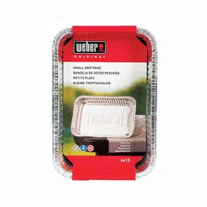 Weber Small Drip Pans - 10 Pack, , hires