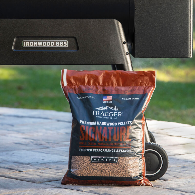 Traeger Signature Blend Wood Pellets - 20 lb Bag, , hires