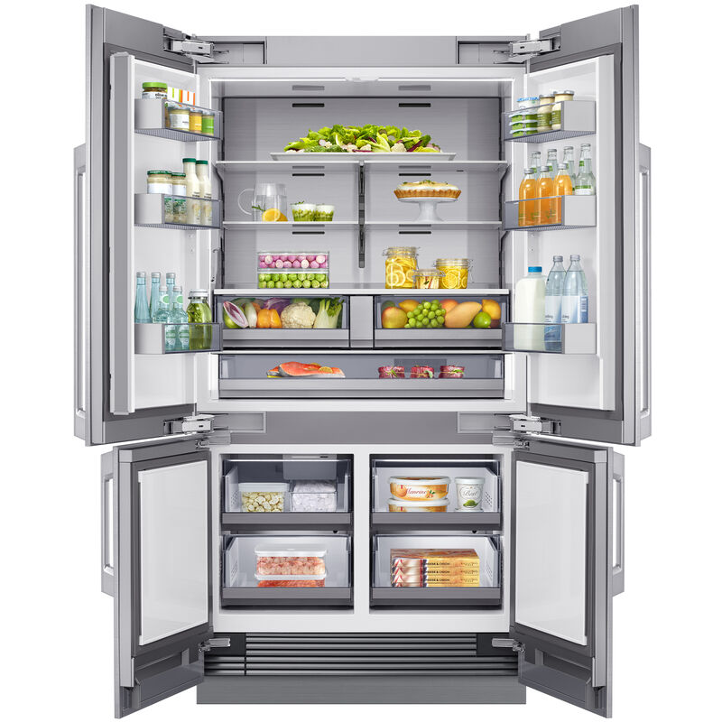 Dacor 42 in. 23.5 cu. ft. Built-In Smart Counter Depth 4-Door French Door Refrigerator with Internal Water Dispenser - Custom Panel Ready, , hires