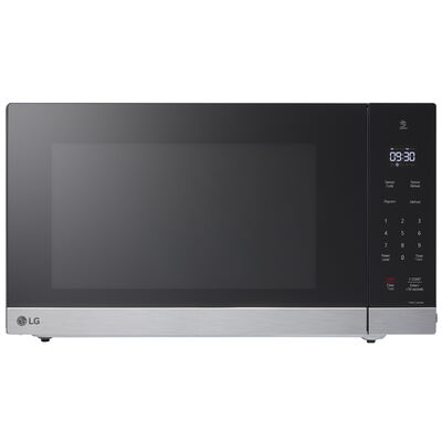 LG 24 in. 2.0 cu. ft. Countertop Microwave with 10 Power Levels & Sensor Cooking Controls - Stainless Steel | MSER2090S