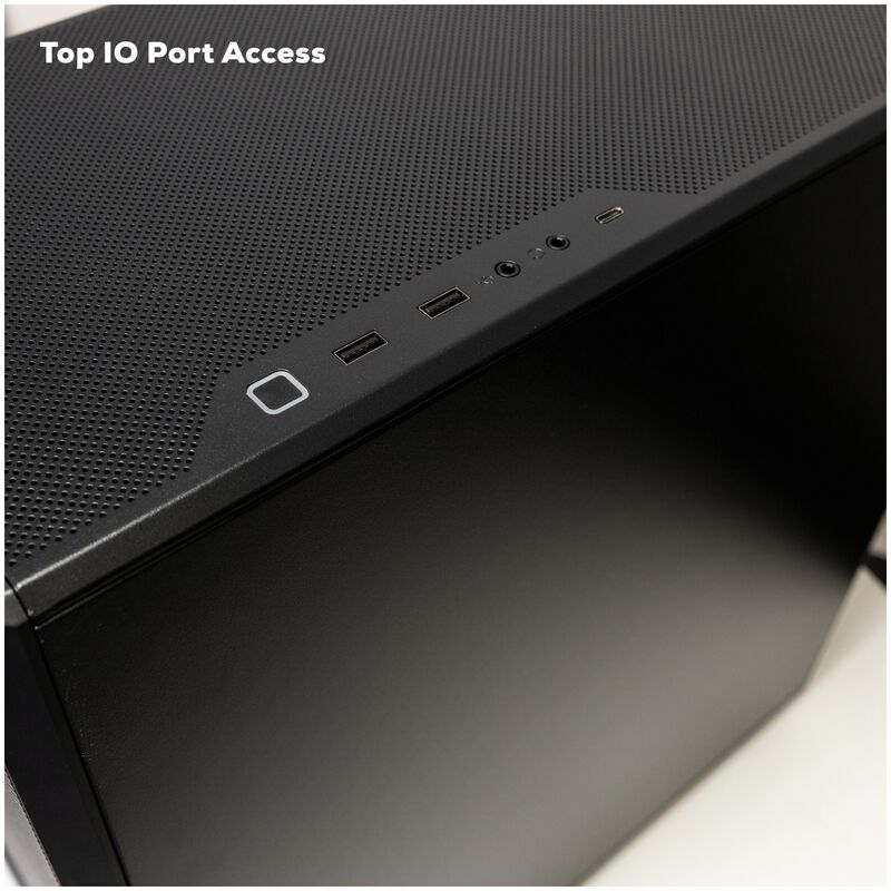 iBUYPOWER Scale Gaming Desktop with Intel Core i5-14400F, 14th Gen, 10-Core CPU, NVIDIA GeForce RTX 4060, 8GB VRAM GPU, 16 GB RAM, 1 TB SSD & Windows 11 Home - Black, , hires