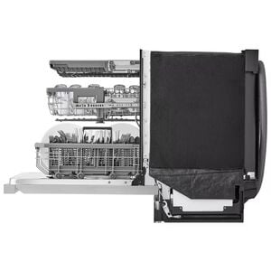 LG 24 in. Top Control Smart Dishwasher with 42 dBa Sound Level, 3rd-Rack, Dynamic Heat Dry & Pocket - PrintProof Stainless Steel, PrintProof Stainless Steel, hires