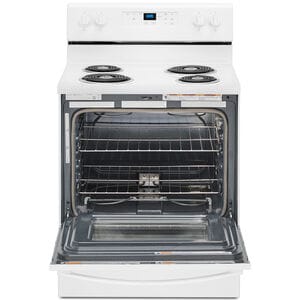 Whirlpool 30 in. 4.8 cu. ft. Electric Range with Coil Burners - White, , hires