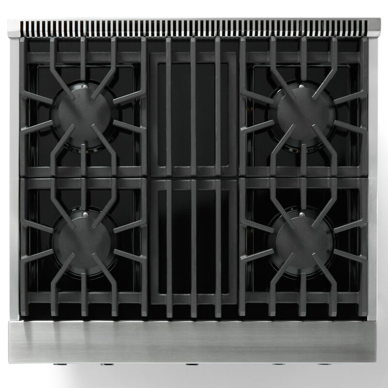 Viking 5 Series 30 in. 4.0 cu. ft. Standard Convection Gas Range with 4 Sealed Burners - Stainless Steel, , hires