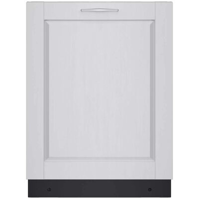 Bosch 800 Series 24 in. Smart Built-In Dishwasher with Top Control, 42 dBA Sound Level, 15 Place Settings, 6 Wash Cycles & Sanitize Cycle - Custom Panel Ready | SGV78C53UC
