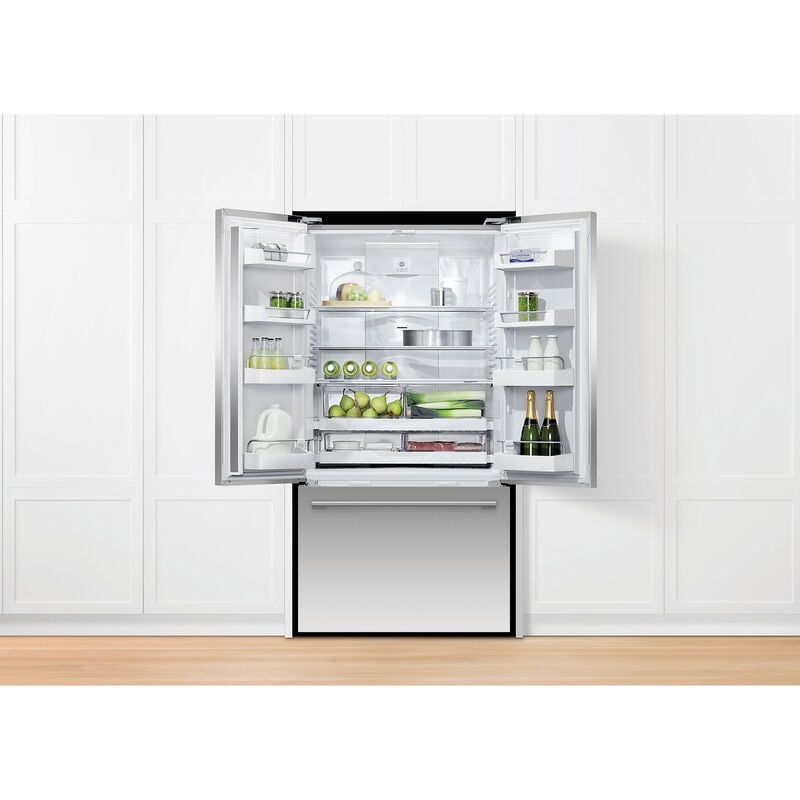 Fisher Paykel Pro Series 7 36 in. 20.1 cu. ft. Counter Depth French Door Refrigerator with Water Dispenser - Stainless Steel, , hires