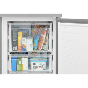 Frigidaire 24 in. 11.5 cu. ft. Garage-Ready Bottom Freezer Refrigerator - Fingerprint Resistant Stainless Steel Look, , hires