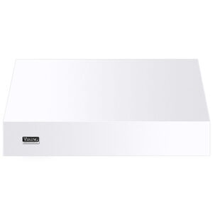 Viking 5 Series 48 in. Canopy Pro Style Range Hood with Ducted Venting & 2 LED Lights - White, , hires