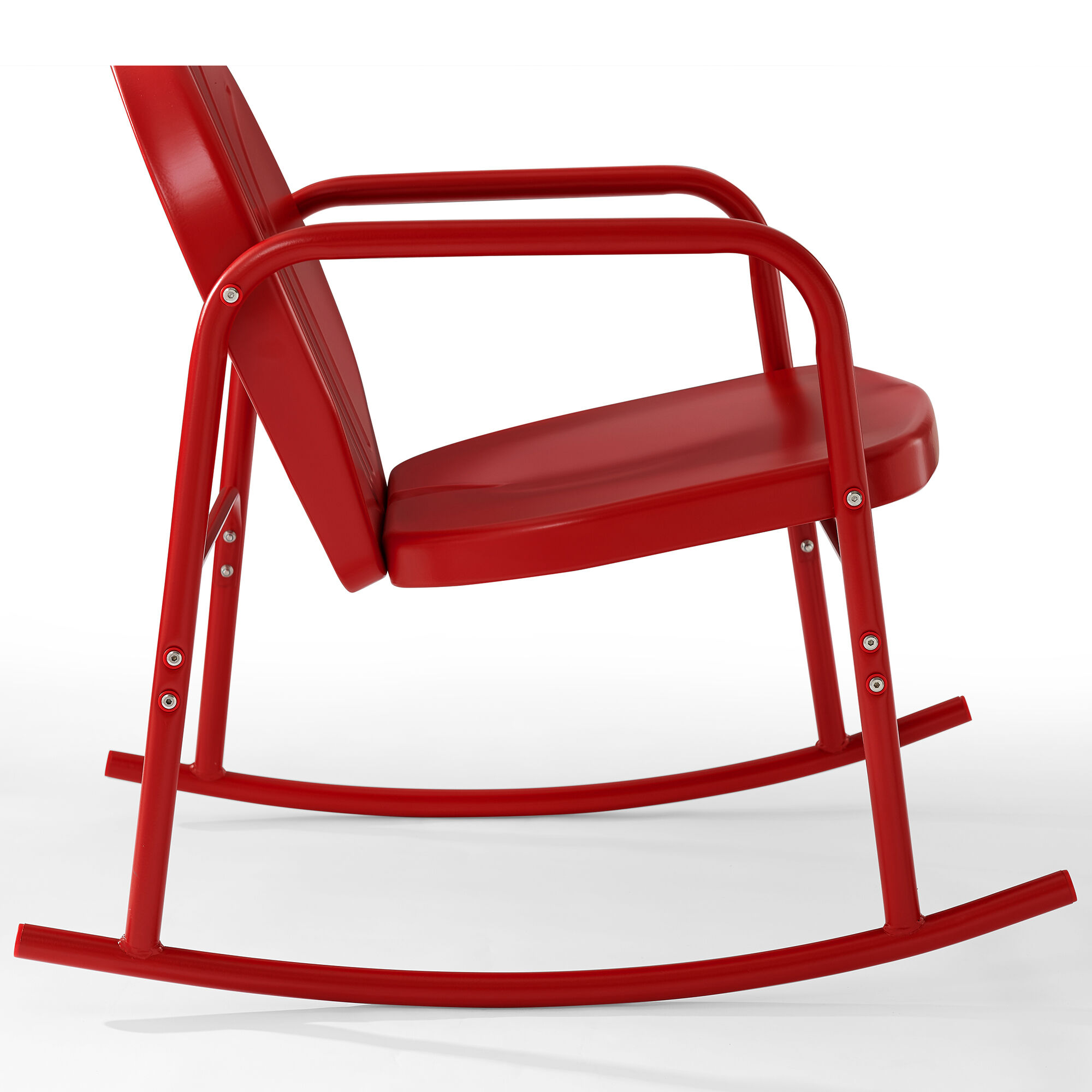 crosley griffith metal rocking chair