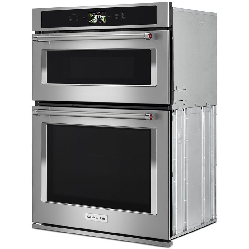 KitchenAid 30" 6.4 Cu. Ft. Electric Smart Oven/Microwave Combo Wall