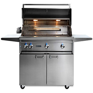 Lynx Professional 36 in. 3-Burner Natural Gas Grill with Rotisserie & Smoker Box - Stainless Steel, , hires