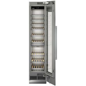 Liebherr 18 in. Built-In Smart Wine Cabinet with Metal Racks, Dual Temperature Zones & 75-Bottle Capacity - Custom Panel Ready, , hires