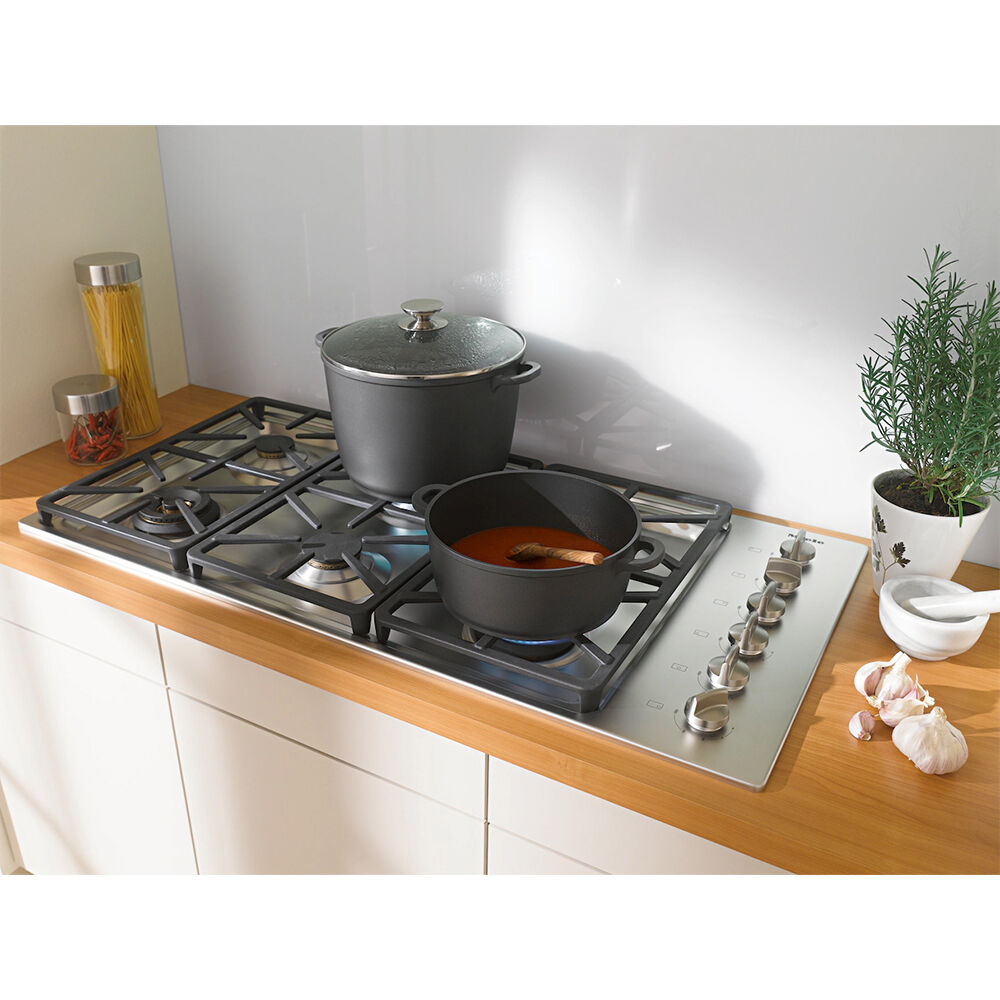 Miele 6 outlet burner gas cooktop