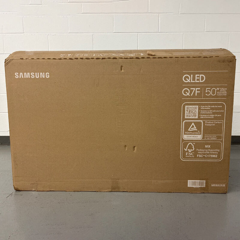 Samsung - 50" Class Q7F QLED 4K UHD Samsung Vision AI Smart TV (Open Box Excellent Condition), , hires
