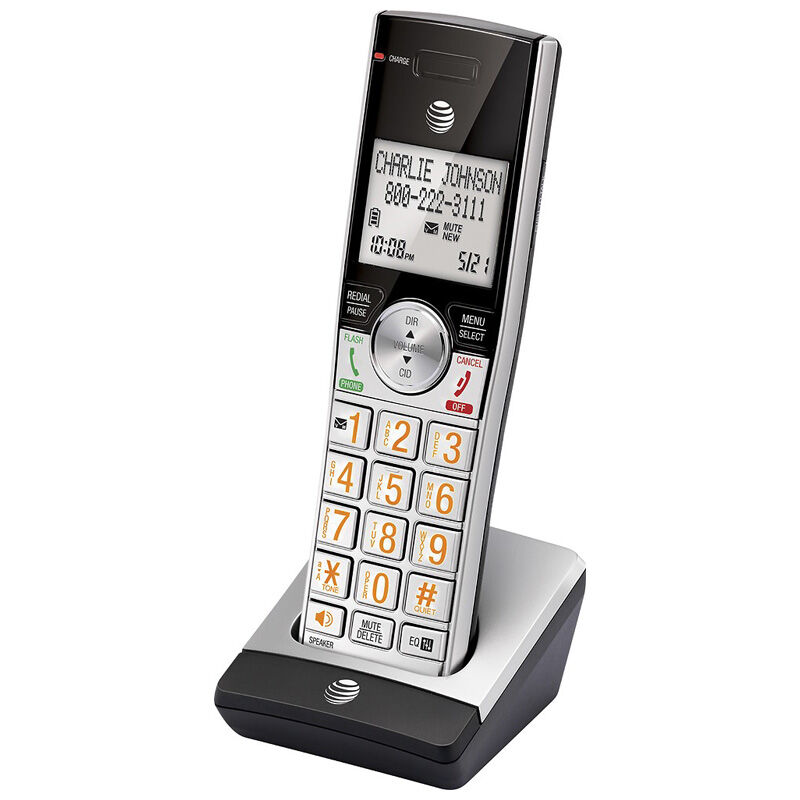 AT&T DECT 6.0 Expandable Corded/Cordless Phone System With Digital Answering System, CL84115, , hires