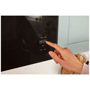 Whirlpool 30 in. 1.1 cu. ft. 1000W Over-the-Range Microwave with 300 CFM & Sensor Cooking - Black Stainless, , hires