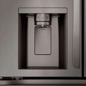 LG 36 in. 28.6 cu. ft. Smart 4-Door French Door Refrigerator with Ice & Water Dispenser - PrintProof Black Stainless Steel, PrintProof Black Stainless Steel, hires