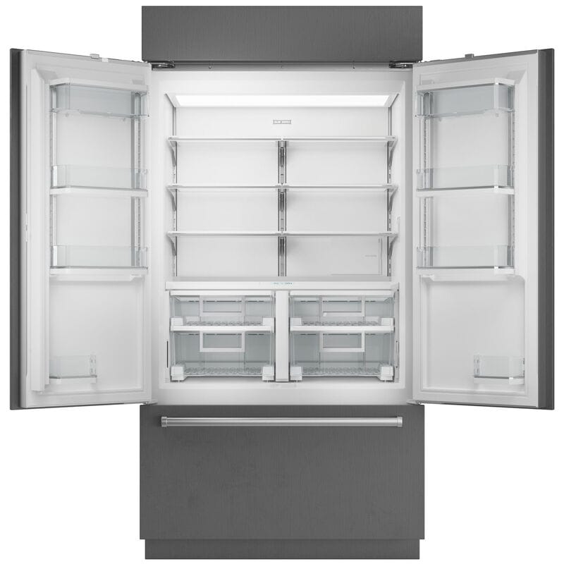 Sub-Zero Classic Series 42 in. Built-In 24.7 cu. ft. Smart French Door Refrigerator with Professional Handles & Internal Filtered Water Dispenser - Stainless Steel, , hires
