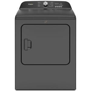 Whirlpool 29 in. 7.0 cu. ft. Electric Dryer with Wrinkle Shield Option, Steam Cycle & Sensor Dry - Volcano Black, Volcano Black, hires