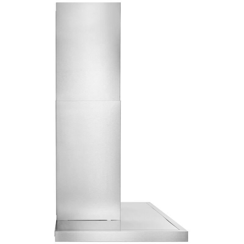 Broan Elite EWT1 Series 30 in. Convertible Chimney Style Range Hood with 640 CFM, 4 Fan Speeds & 2 LED Lights - Stainless Steel, , hires