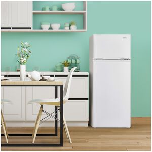 Avanti 21 in. 7.5 cu. ft. Top Freezer Refrigerator - White, , hires