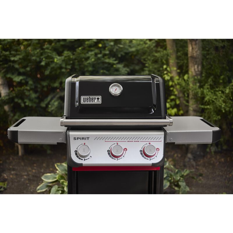 Weber Spirit E-325 3-Burner LP Gas Grill with Snap Jet Ignition System & Sear Burner - Black, , hires