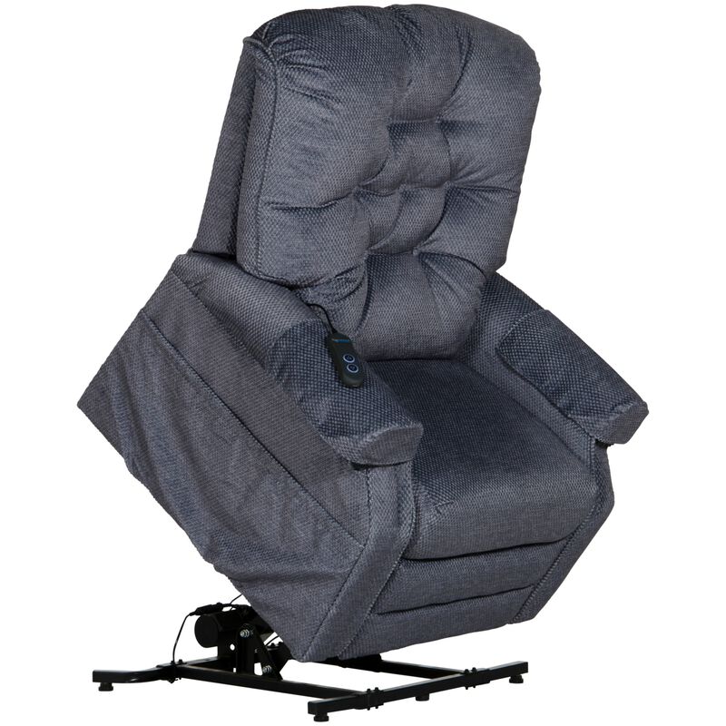Catnapper Patriot Power Lift Full Lay-Out Recliner - Slate, Slate, hires
