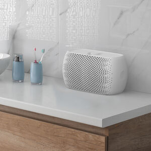 Pure Enrichment HEPA Air Purifier with 2 Stages of Filtration, 3 Fan Settings - White, , hires