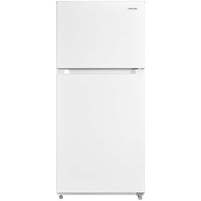 Frigidaire 30 in. 21.6 cu. ft. Garage-Ready Top Freezer Refrigerator - White | FRTE2246AW