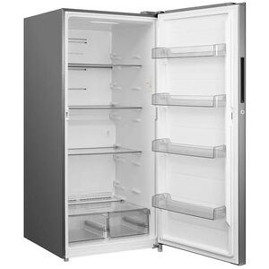 Midea 30 in. 21.1 cu. ft. Garage-Ready Double-Drawer Upright Freezer with Adjustable Shelves - Stainless Steel, Stainless Steel, hires
