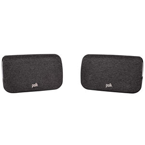 Polk Signa S3 SR2 Wireless Surrounds Speakers (Pair) for Select Sound Bars - Black, , hires