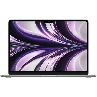 Apple MacBook Air 13.6" Retina Display,(Mid 2022) Apple M2, 8GB RAM, 256GB SSD, 8-core GPU, MacOS - Space Gray | MLXW3LL/A