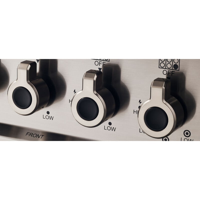 Bertazzoni Professional Series 36 in. 5.9 cu. ft. Dual Convection Gas Range with 5 Sealed Burners - Stainless Steel, , hires