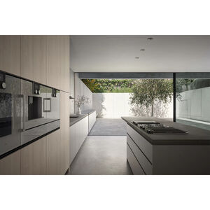 Gaggenau 200 Series 6 in. Convertible Downdraft with 350 CFM, 3 Fan Speeds & Knobs Control - Black, , hires